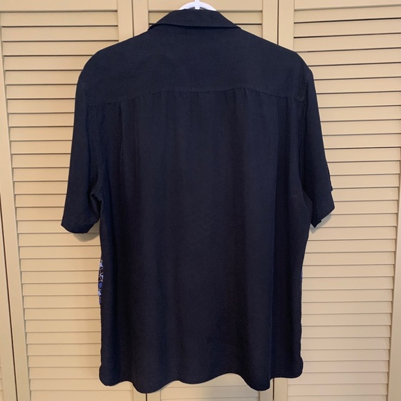 💯 Washable Silk Men’s Camp Style Casual Shirt - Picture 8 of 10